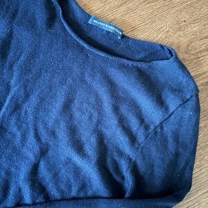 Brandy Melville Deep Blue Crew Neck Sweater